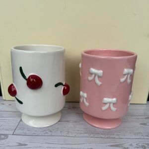 Target Cherry & Bow Makeup Brush Holder